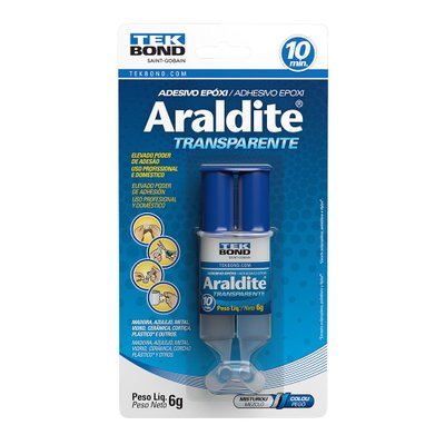 Adesivo Epóxi Araldite Transparente Tekbond - Imagem 2